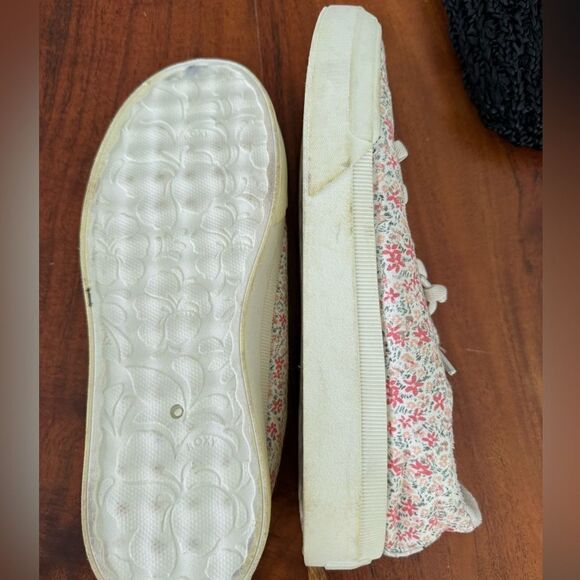 Roxy Roxy Rae Shoe-Natural/Crazy Pink sz 8.5 - Picture 3 of 4